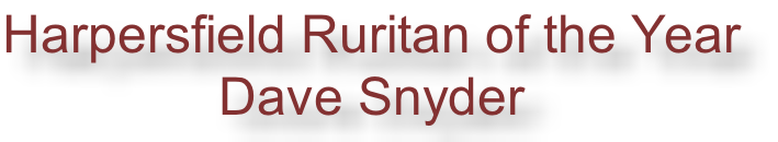 Harpersfield Ruritan of the Year
Dave Snyder
